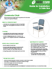 Safe Use Guide - Commode Chair